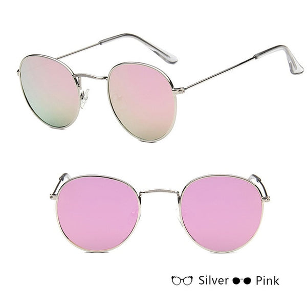 Small Frame Round Sunglasses