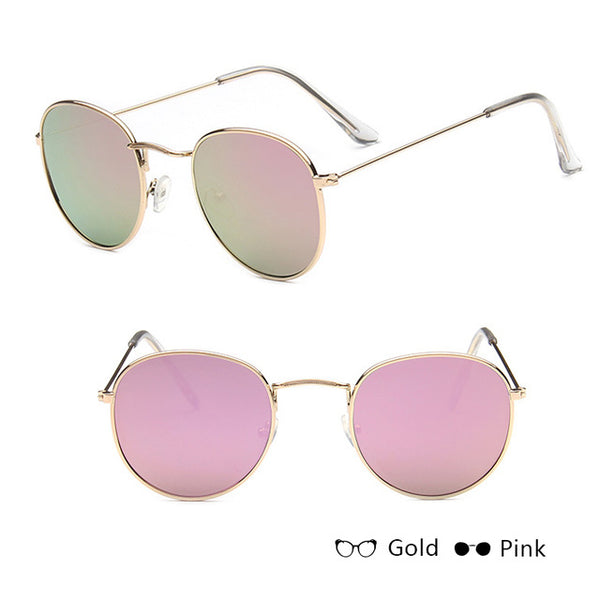 Small Frame Round Sunglasses