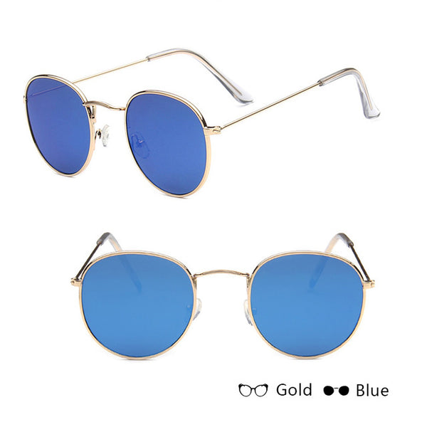 Small Frame Round Sunglasses