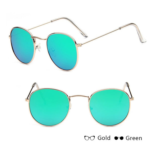 Small Frame Round Sunglasses