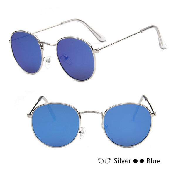 Small Frame Round Sunglasses