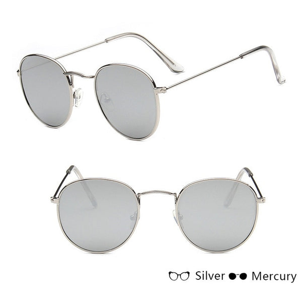 Small Frame Round Sunglasses