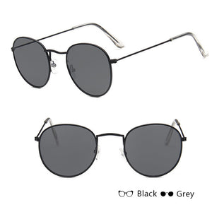 Small Frame Round Sunglasses