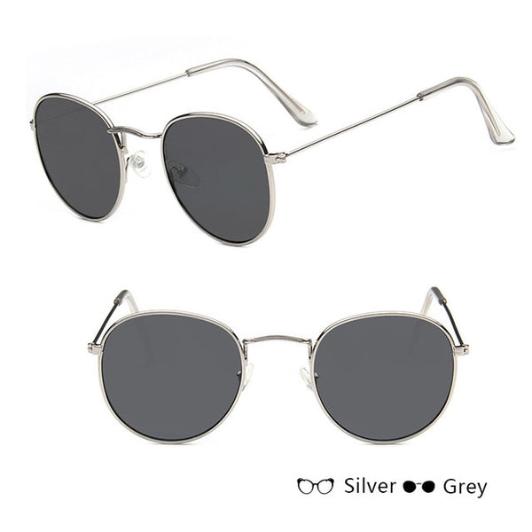 Small Frame Round Sunglasses