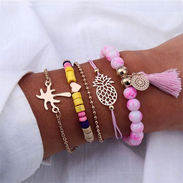 4 Pcs/Set Arrow Knot Bracelet