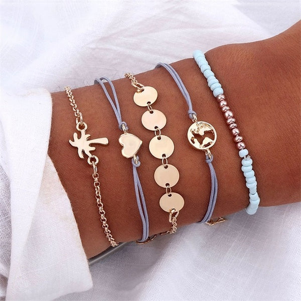 4 Pcs/Set Arrow Knot Bracelet