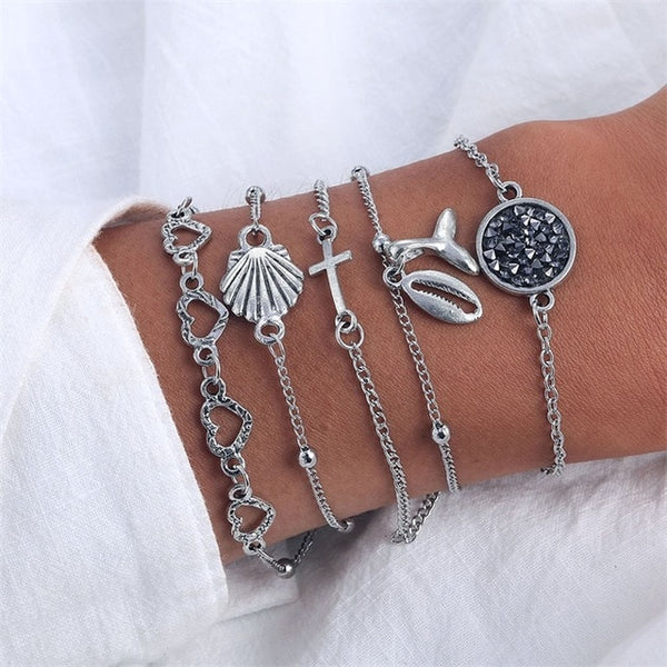 4 Pcs/Set Arrow Knot Bracelet