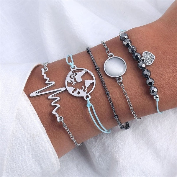 4 Pcs/Set Arrow Knot Bracelet