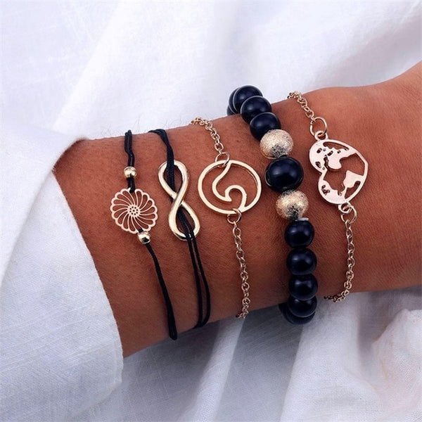 4 Pcs/Set Arrow Knot Bracelet