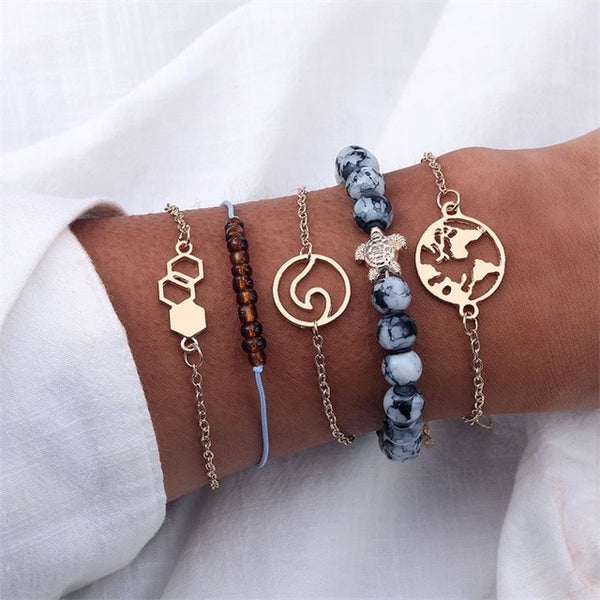 4 Pcs/Set Arrow Knot Bracelet