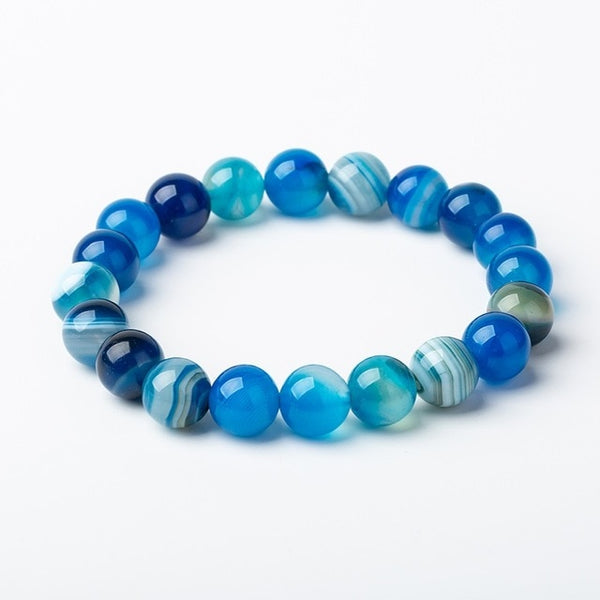 Natural Stone Bead Bracelet