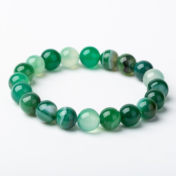 Natural Stone Bead Bracelet