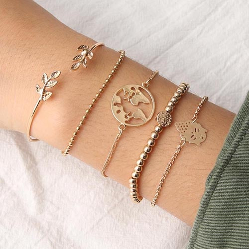 Marble Stone Bracelet Sets