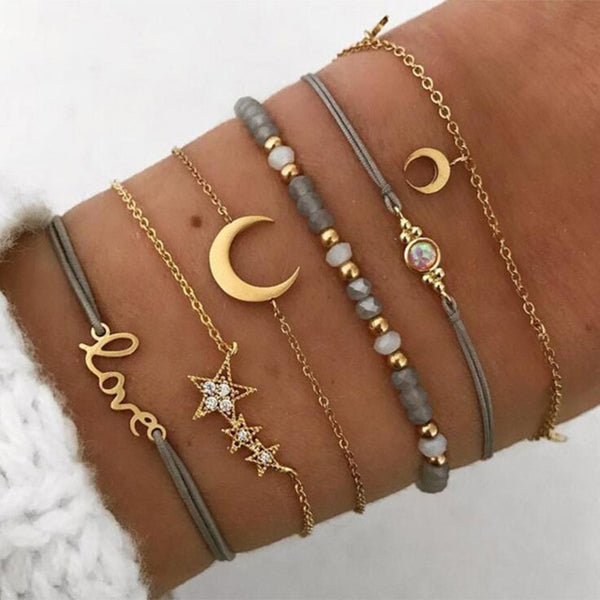 Marble Stone Bracelet Sets