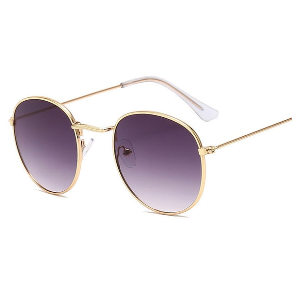 Small Frame Round Sunglasses