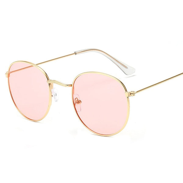 Small Frame Round Sunglasses