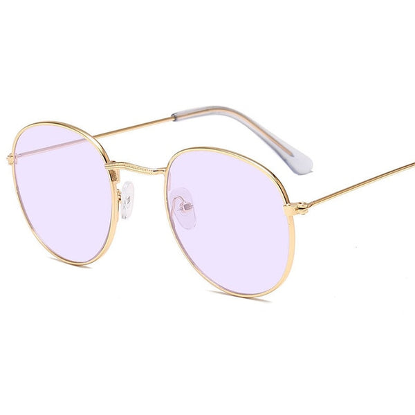 Small Frame Round Sunglasses