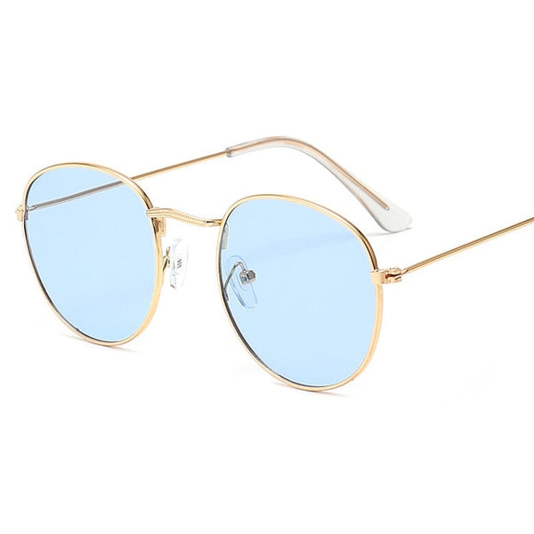 Small Frame Round Sunglasses