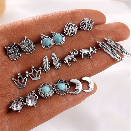 Vintage Earrings Set