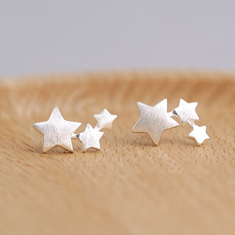 Star Earrings 925 sterling silver