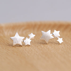 Star Earrings 925 sterling silver