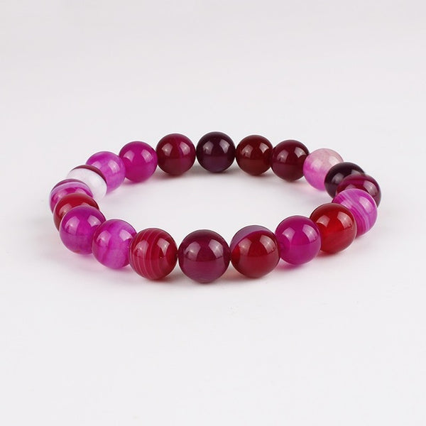 Natural Stone Bead Bracelet